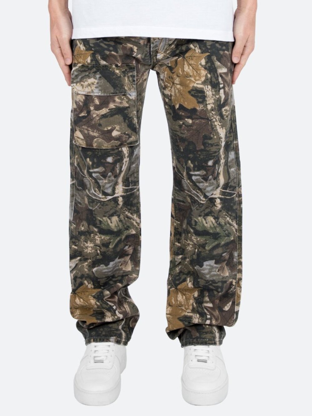 MNML V266 Camo II Baggy Denim Men’s Camouflage Cargo Pants 33